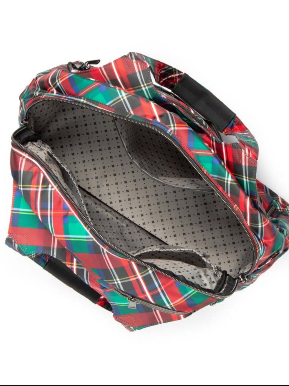 Lug Pontoon 2 Overnight Bag Tartan Plaid - Picture 3 of 13